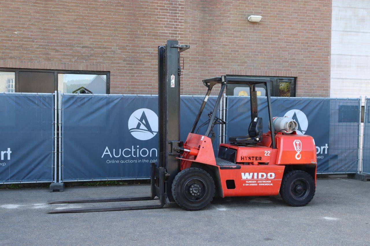 Forklift Hyster H4.00XL5 LPG 3890kg 3.7m 1986
