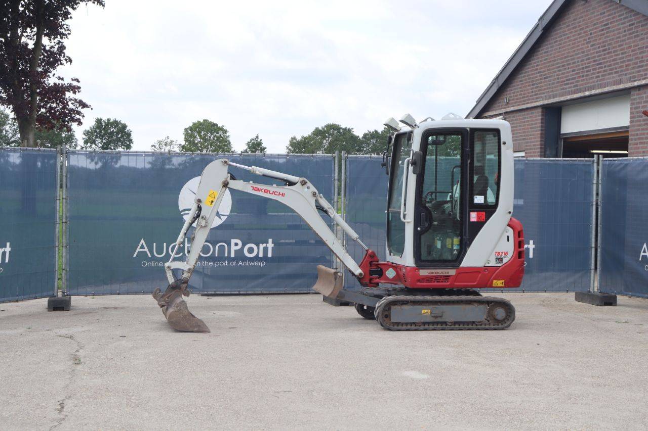 Mini excavator Takeuchi TB216 Diesel 11.5kW 2020
