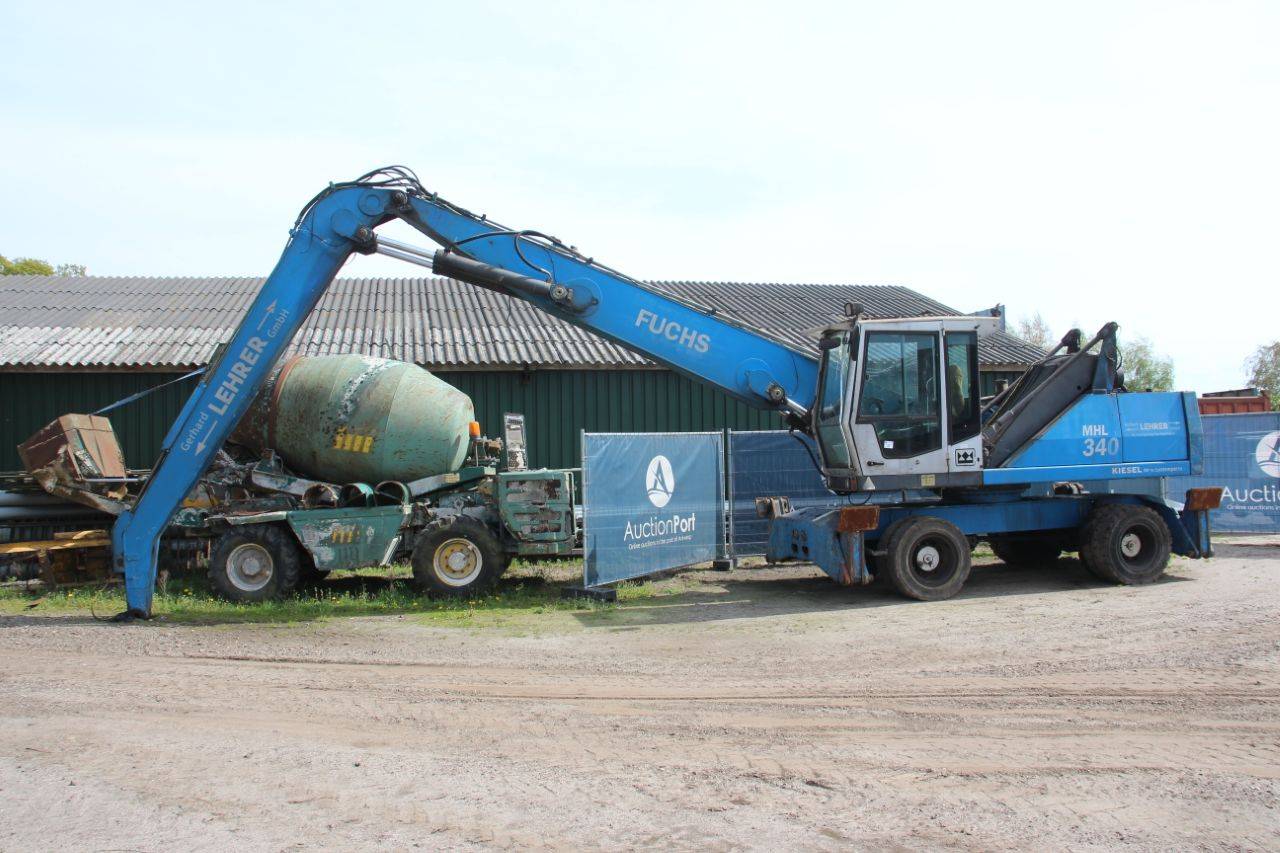 Transfer crane Terex Fuchs MHL340 Diesel 114kW 13.7m 2006