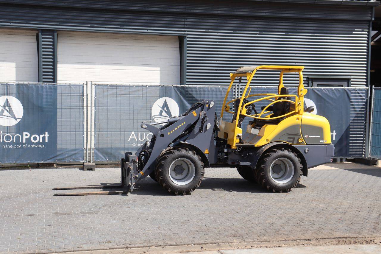 Wiellader Eurotrac 850/W13F Diesel 1000kg 35.5kW 2020 Nieuw