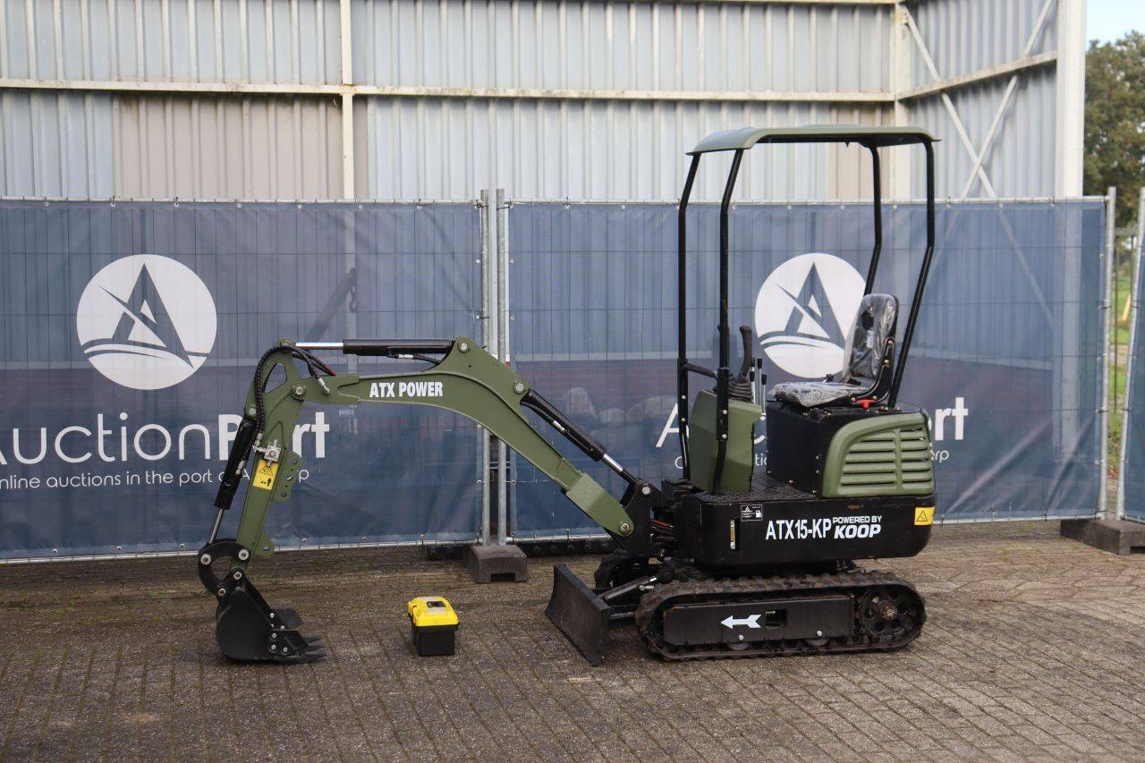 Mini-pelle MX Power ATX15-KP ACHETER Diesel