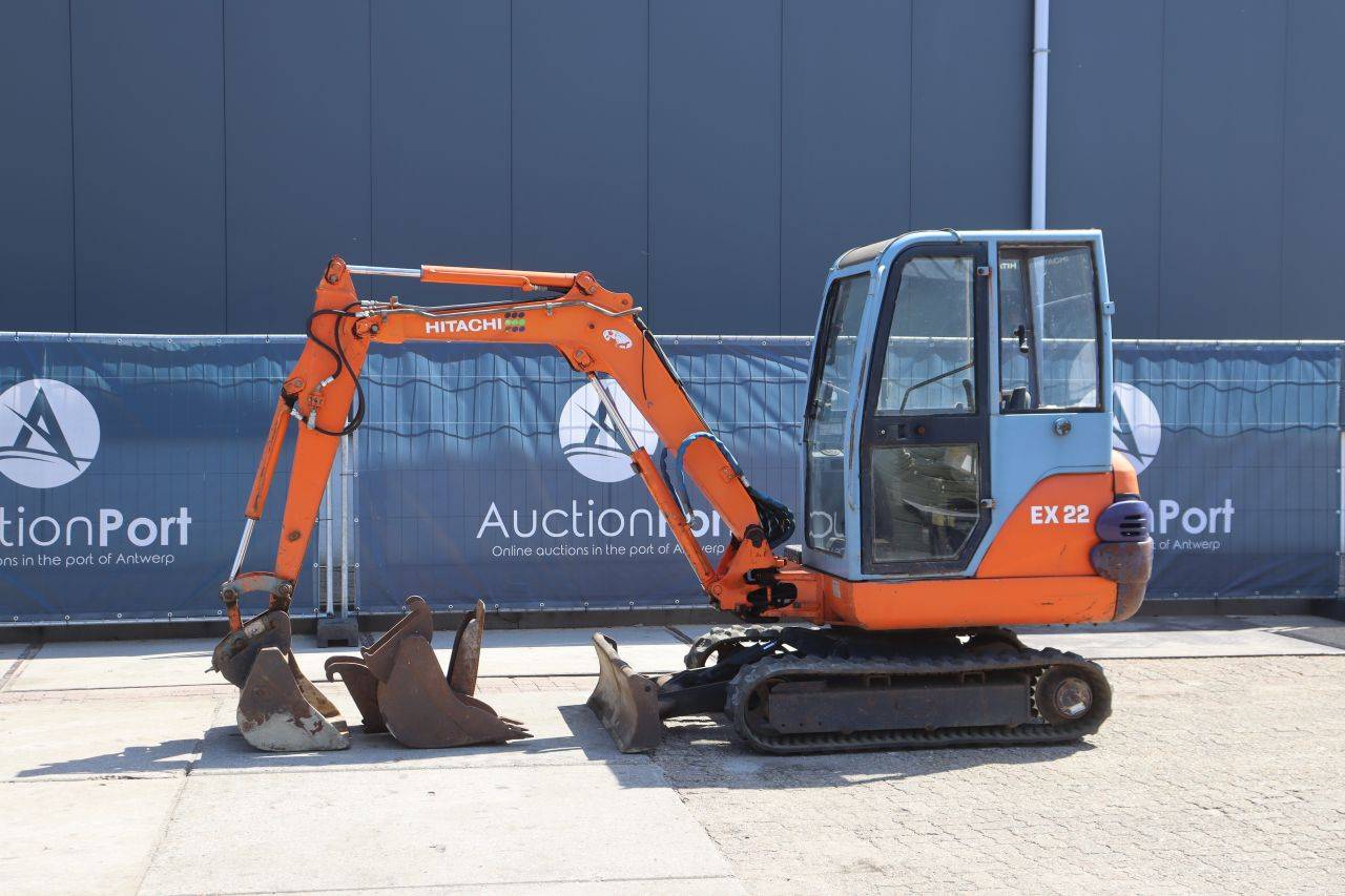 Mini excavator Hitachi EX22-2 Diesel 13.6kW 1998
