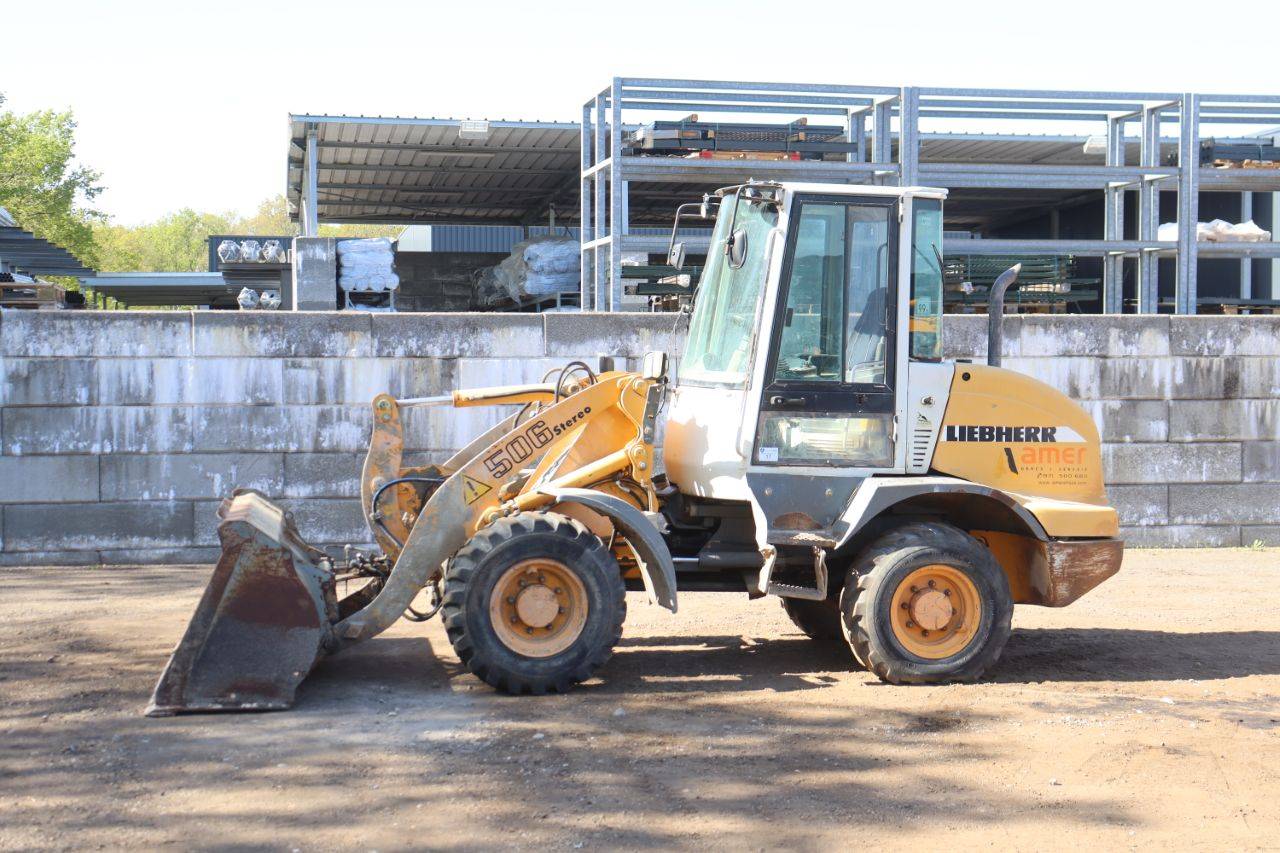 Pala gommata diesel Liebherr L506 del 2007
