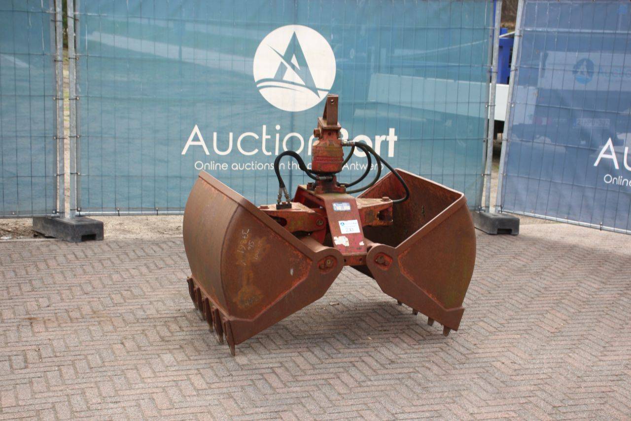 Kinshofer 601-1-550 grab bucket 1991 with rotary
