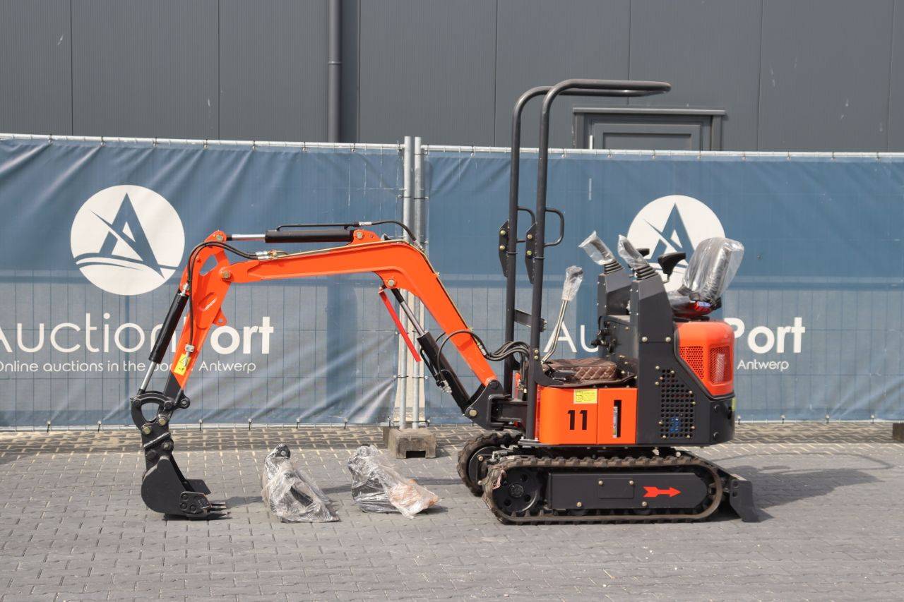 Mini excavator DikkWell RDT-11 Diesel 12hp 2023