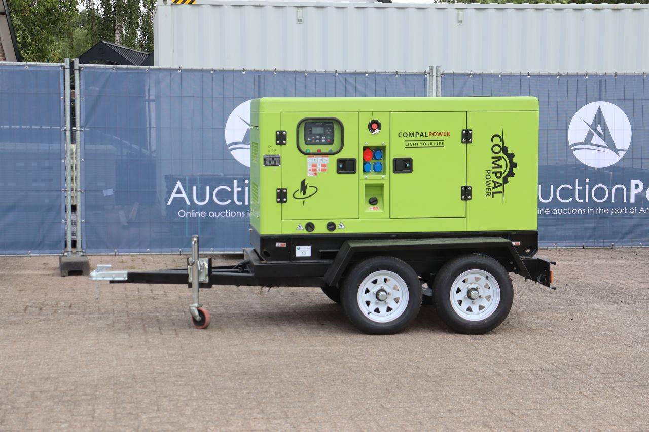 Generatore diesel Compal Power VG-R30 da 37,5 kVA, anno 2026, nuovo.