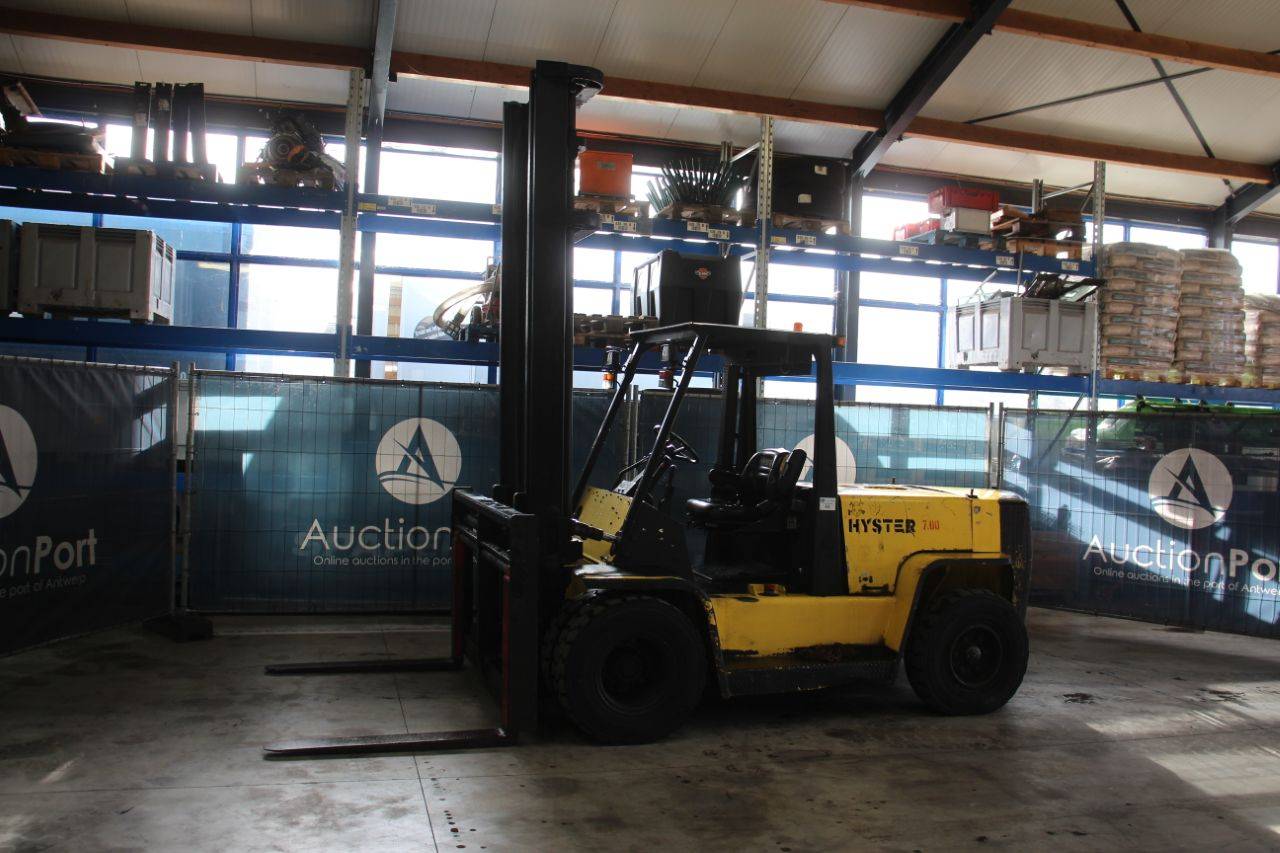 Forklift Hyster H7.00XL Diesel 6670kg 5.4m 2005