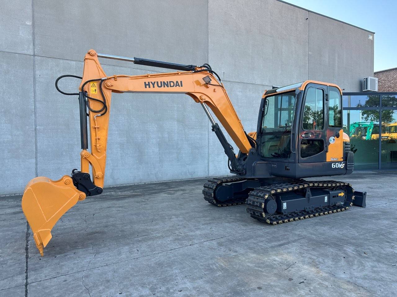 Crawler excavator Hyundai R60VS Diesel 2018