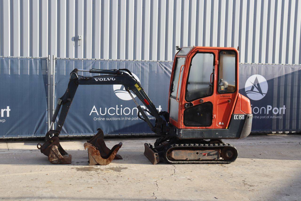 Minigraver Volvo EC15B XTV Diesel 2006