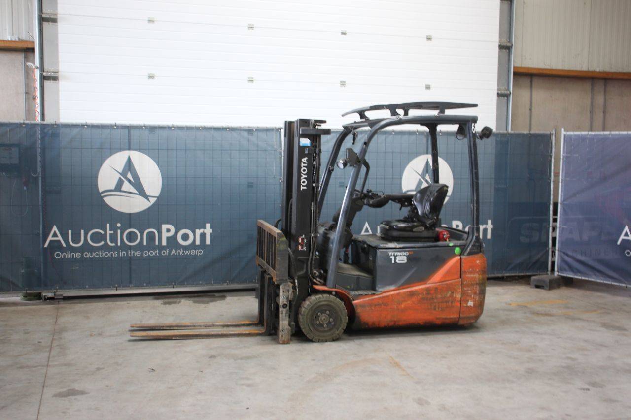 Toyota 8FBE18T Electric Forklift 1800kg 4.3m 2020