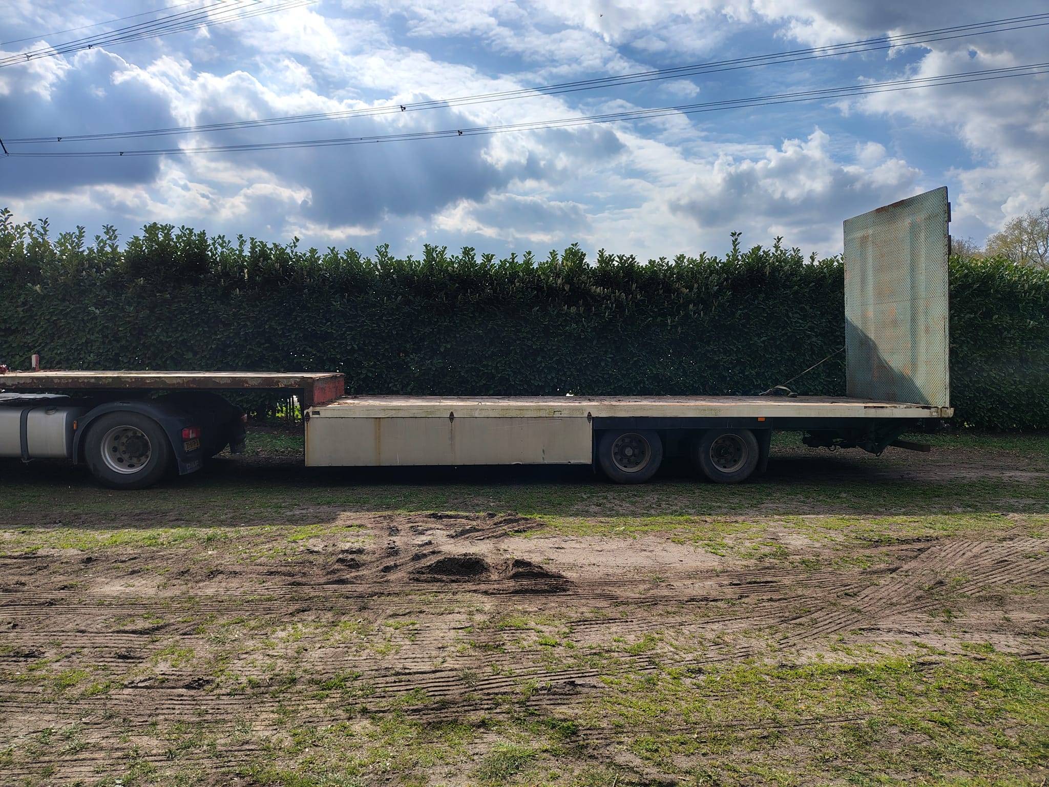 Semirimorchio ribassato Ever VE-28-2A-3011 28000 kg 1987