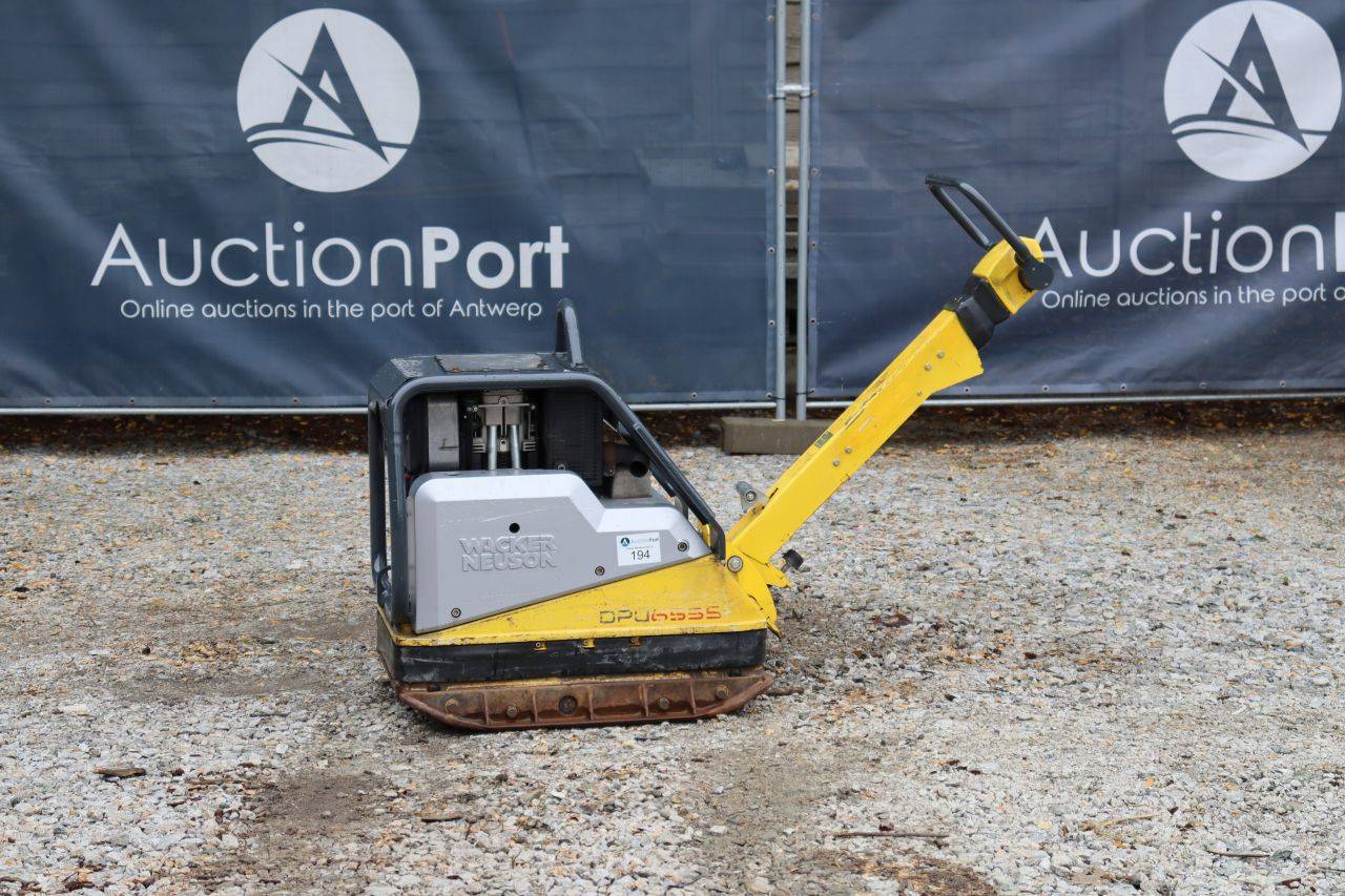 Trilplaat Wacker Neuson DPU6555Hech Diesel 2017