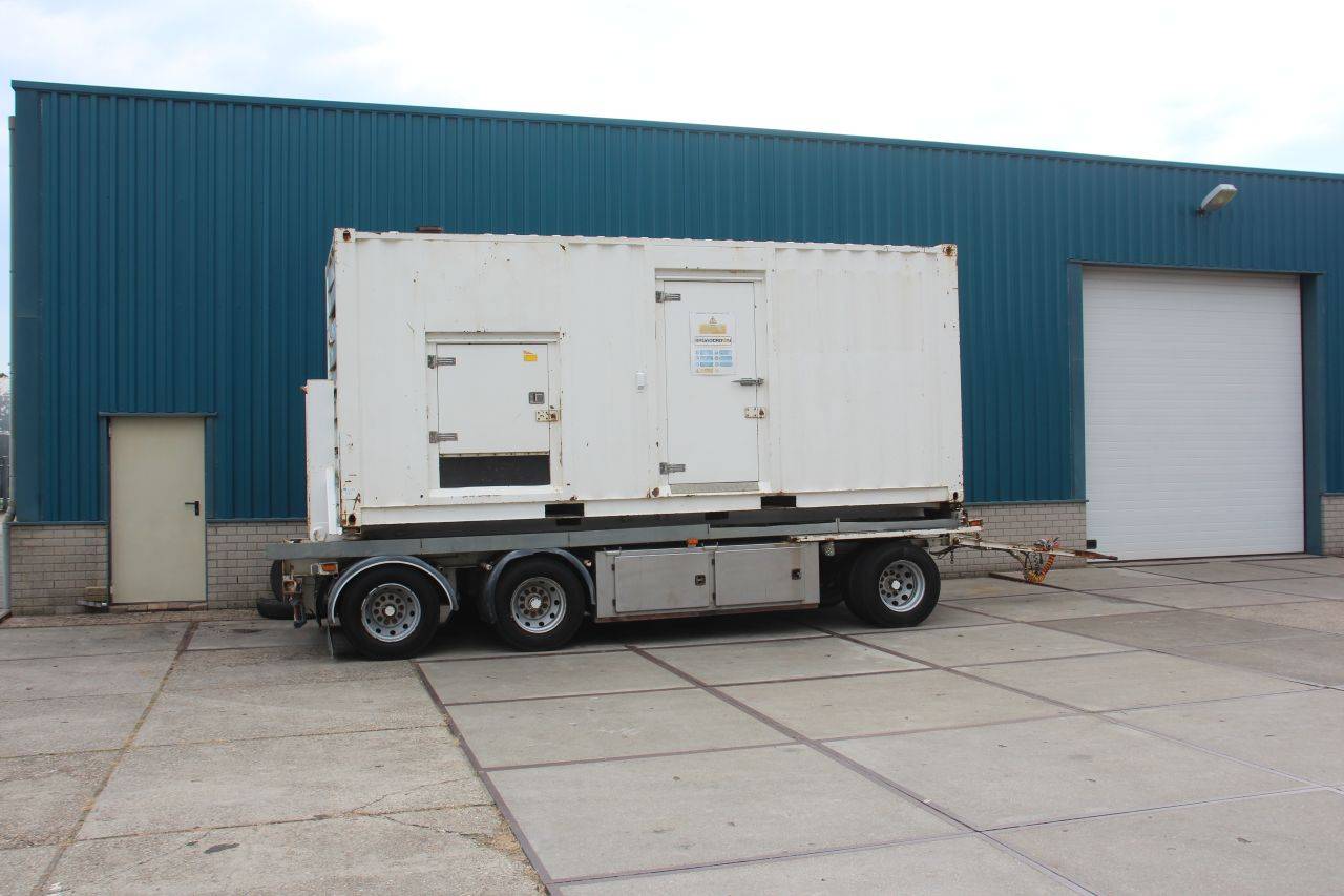 Container Generator Volvo Penta TAD 1642 GE Diesel 604kW With Ligthart Trailer