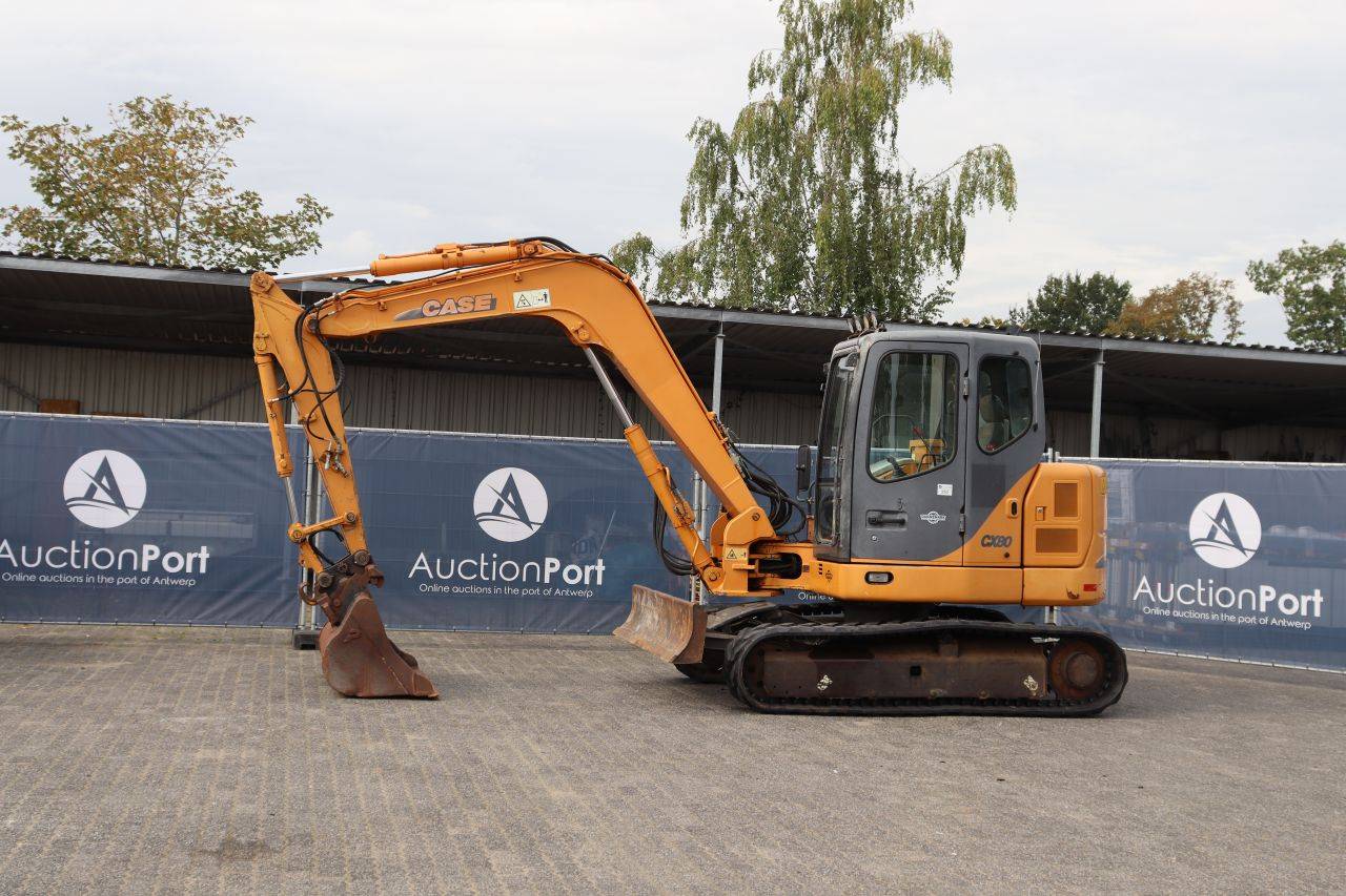 Rupsgraafmachine Case CX80 Diesel 39.1kW 2007
