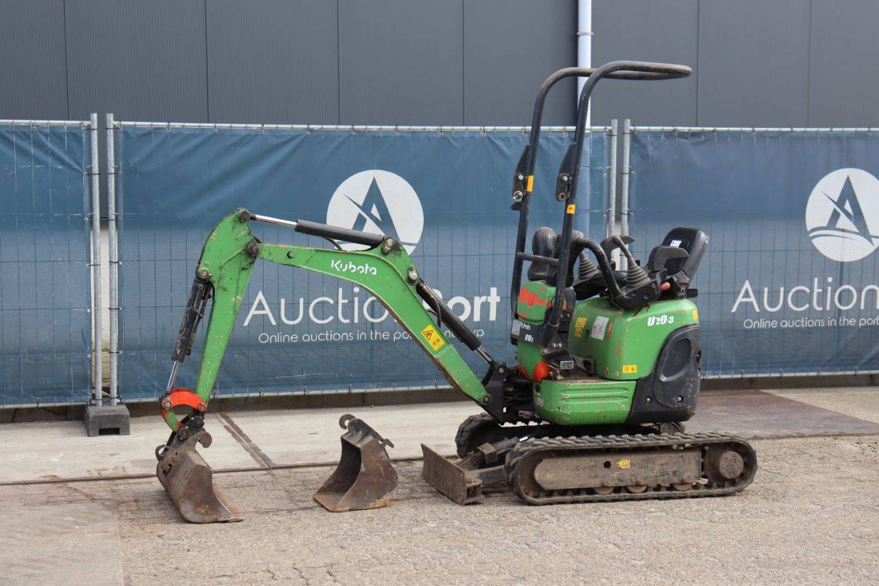 Mini excavator Kubota U10-3 Diesel 2016