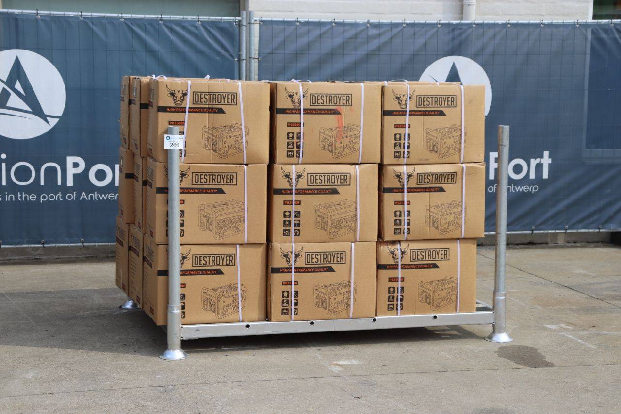 Parrtij Generator Destroyer PG3500N Petrol 2.2kVA New 36 pieces