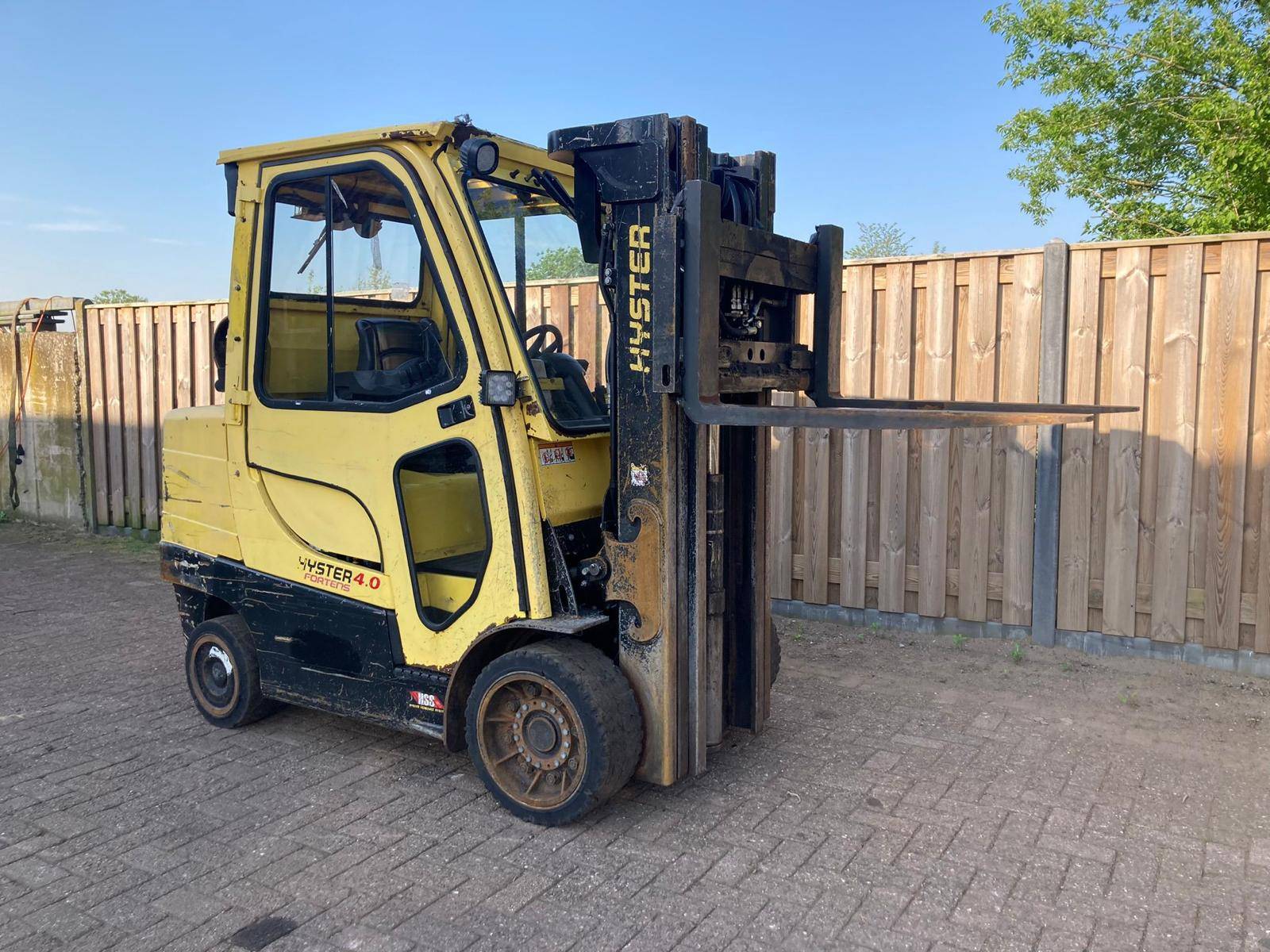 Forklift Hyster 4.0 Fortens LPG 4000kg 2014