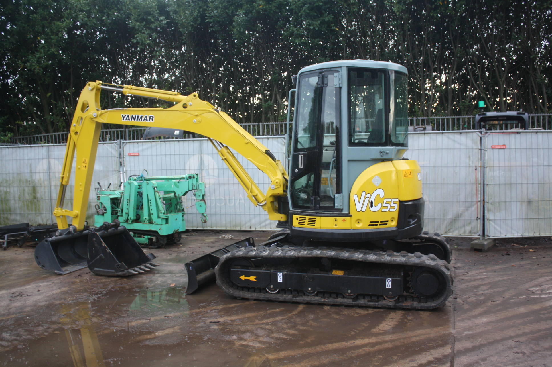 Rupsgraafmachine VIO55-5B Diesel 2014