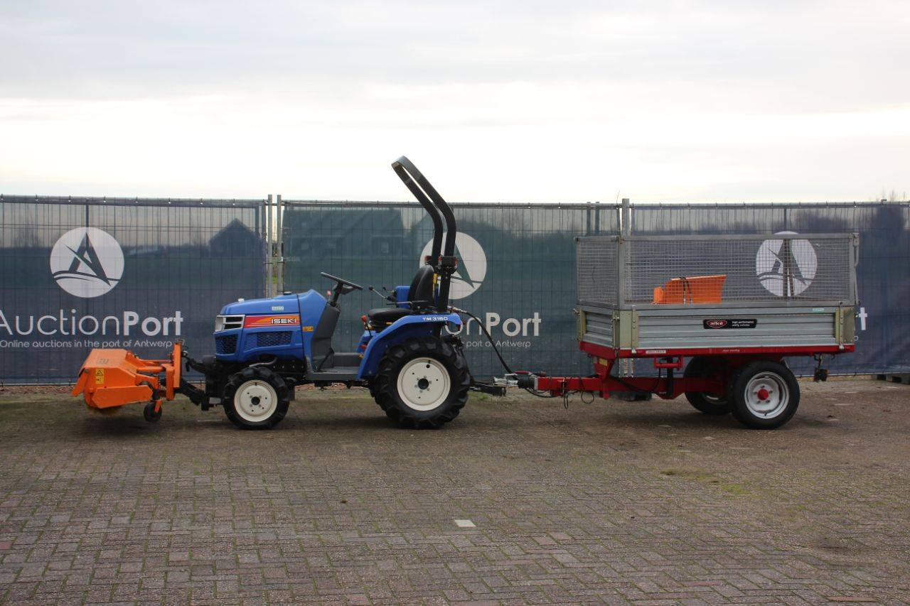 Mini tractor Iseki TM3160F Diesel 16hp 2012 with trailer Ravenna