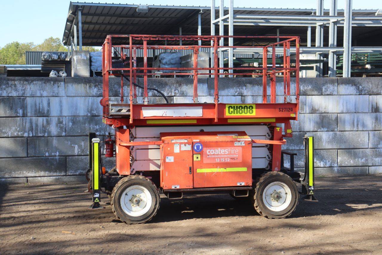 Scherenarbeitsbühne Schnorchel S2770RT Diesel 10m 2012