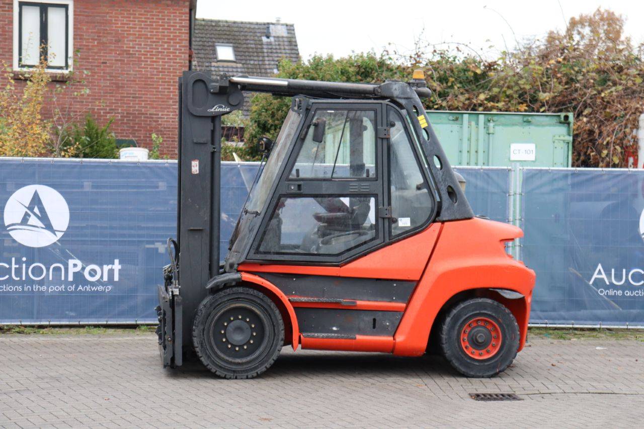 Forklift Linde H80D-01/900 Diesel 8000kg 5.65m