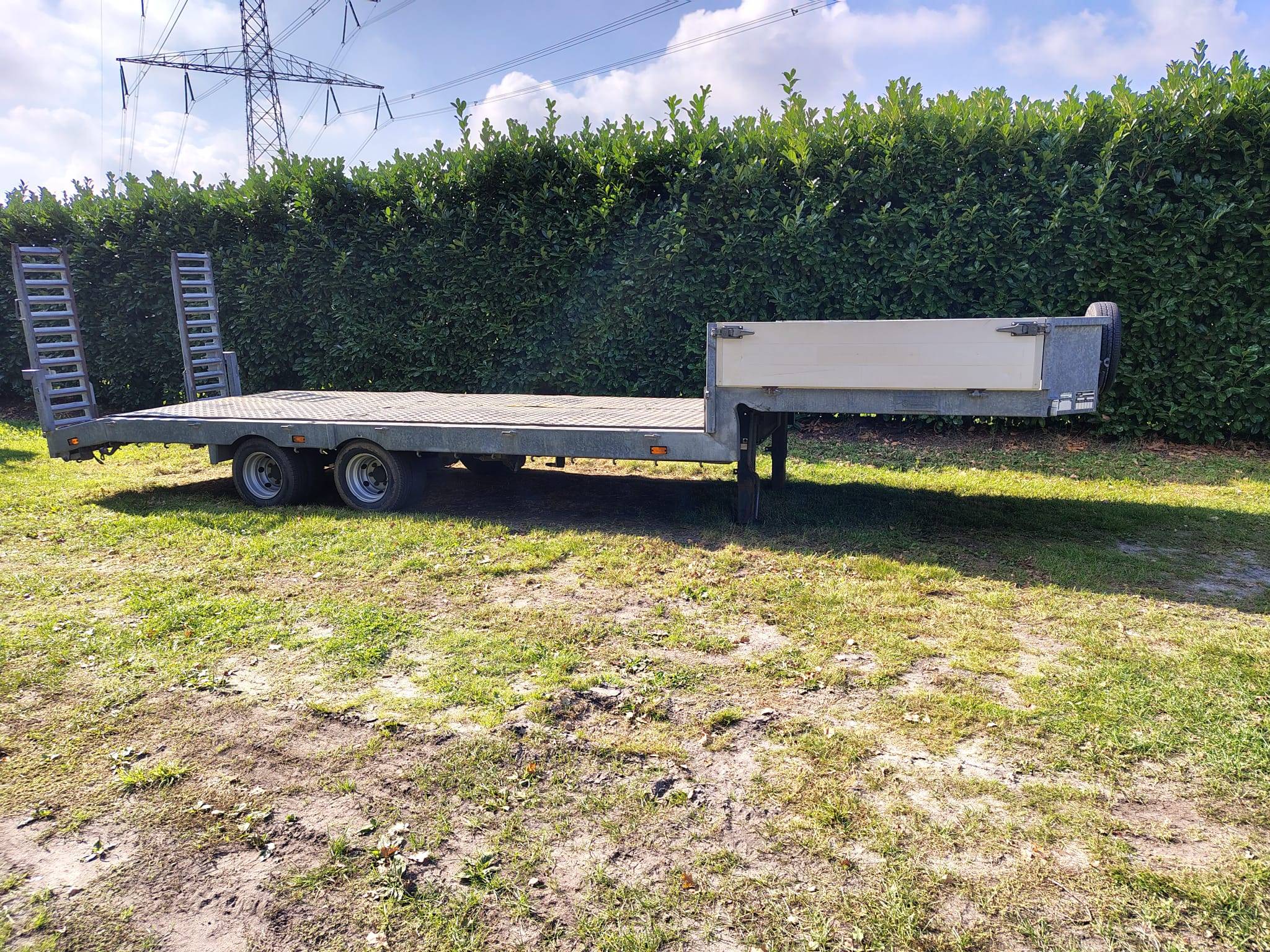 Semi-Low Loader Veldhuizen 8000kg 2007