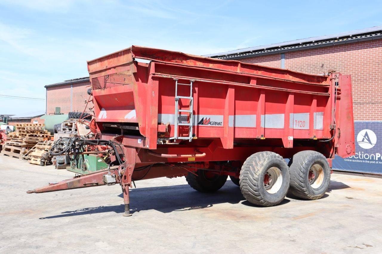 Manure spreader Agrimat T120