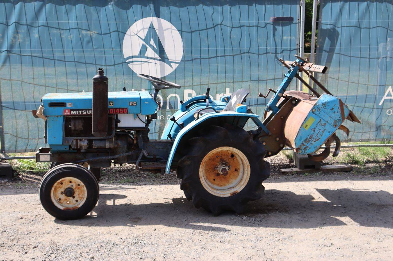 Mini tractor Mitsubishi D1450 Diesel 14hp with cultivator