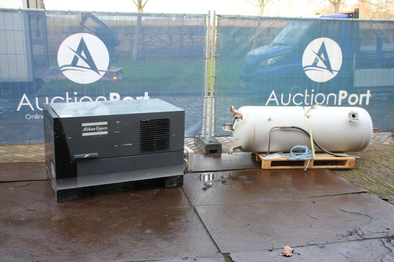 Set Compressors Atlas Copco LE9 1993 / Grass (Margin)