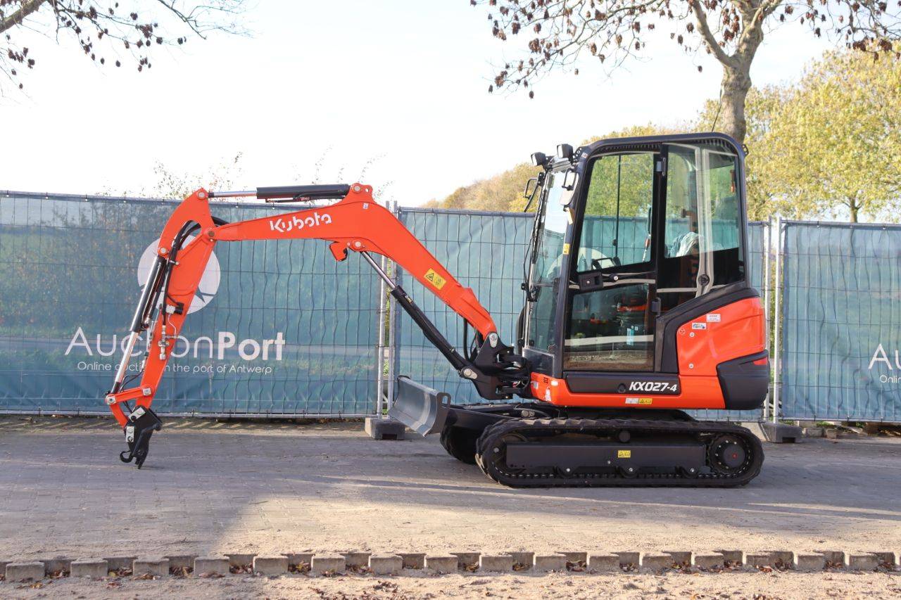 Kubota KX027-4 Diesel 17.5kW Crawler Excavator 2020 New