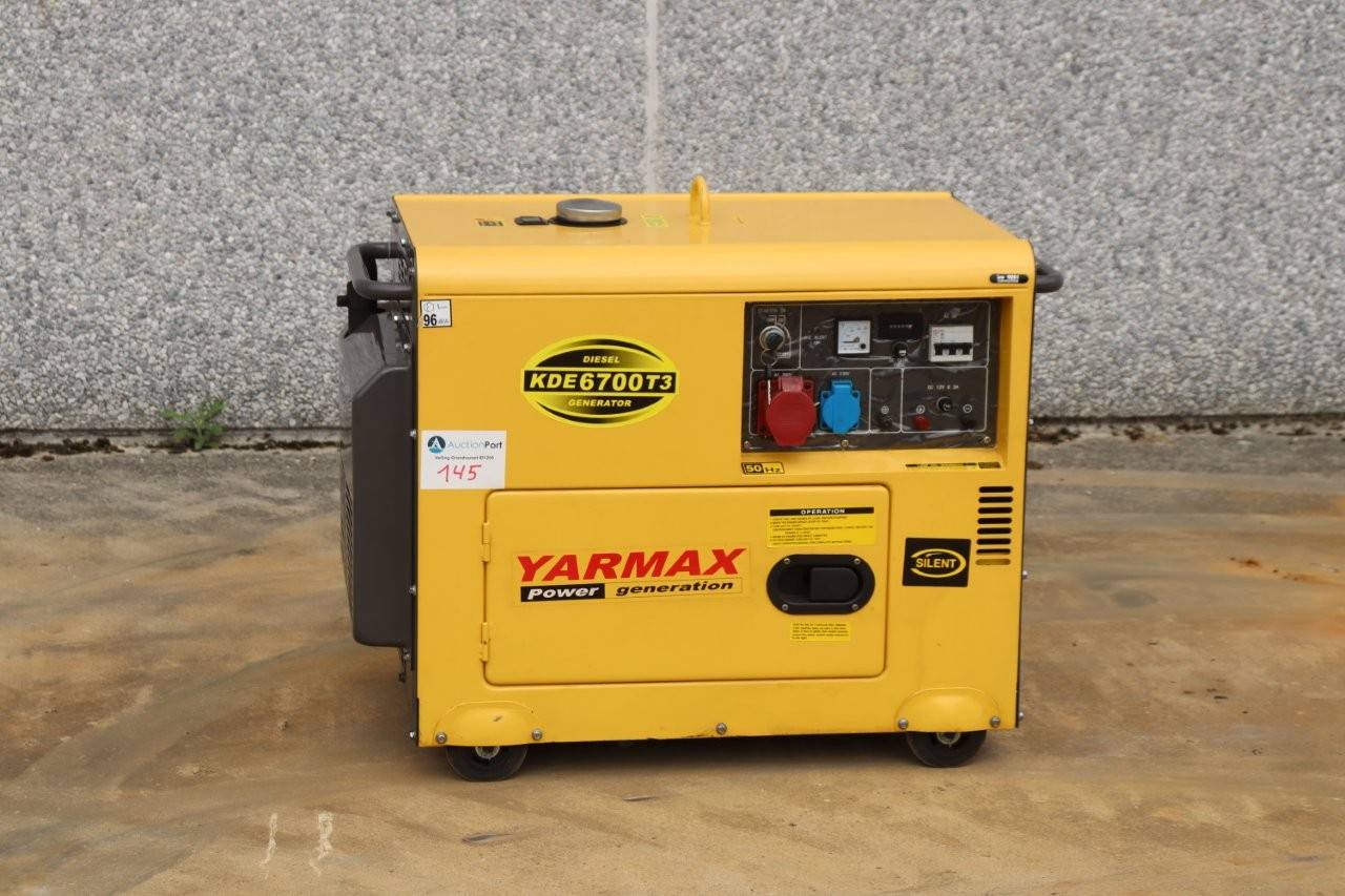 Generator Yarmax KDE6700T3 Silent Diesel 6.5kVA New