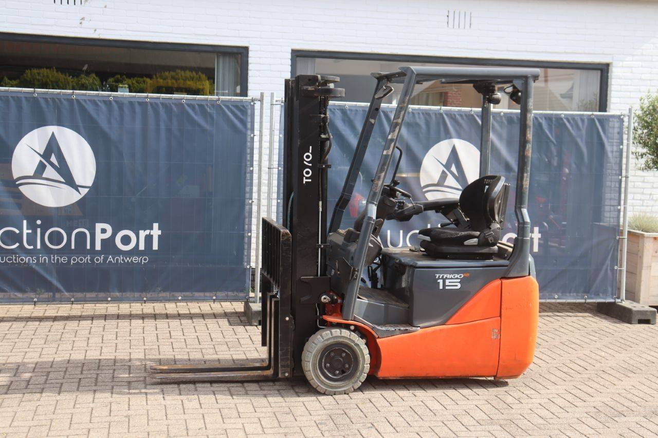 Toyota 8FBE15T Electric Forklift 1500kg 5.0m 2020