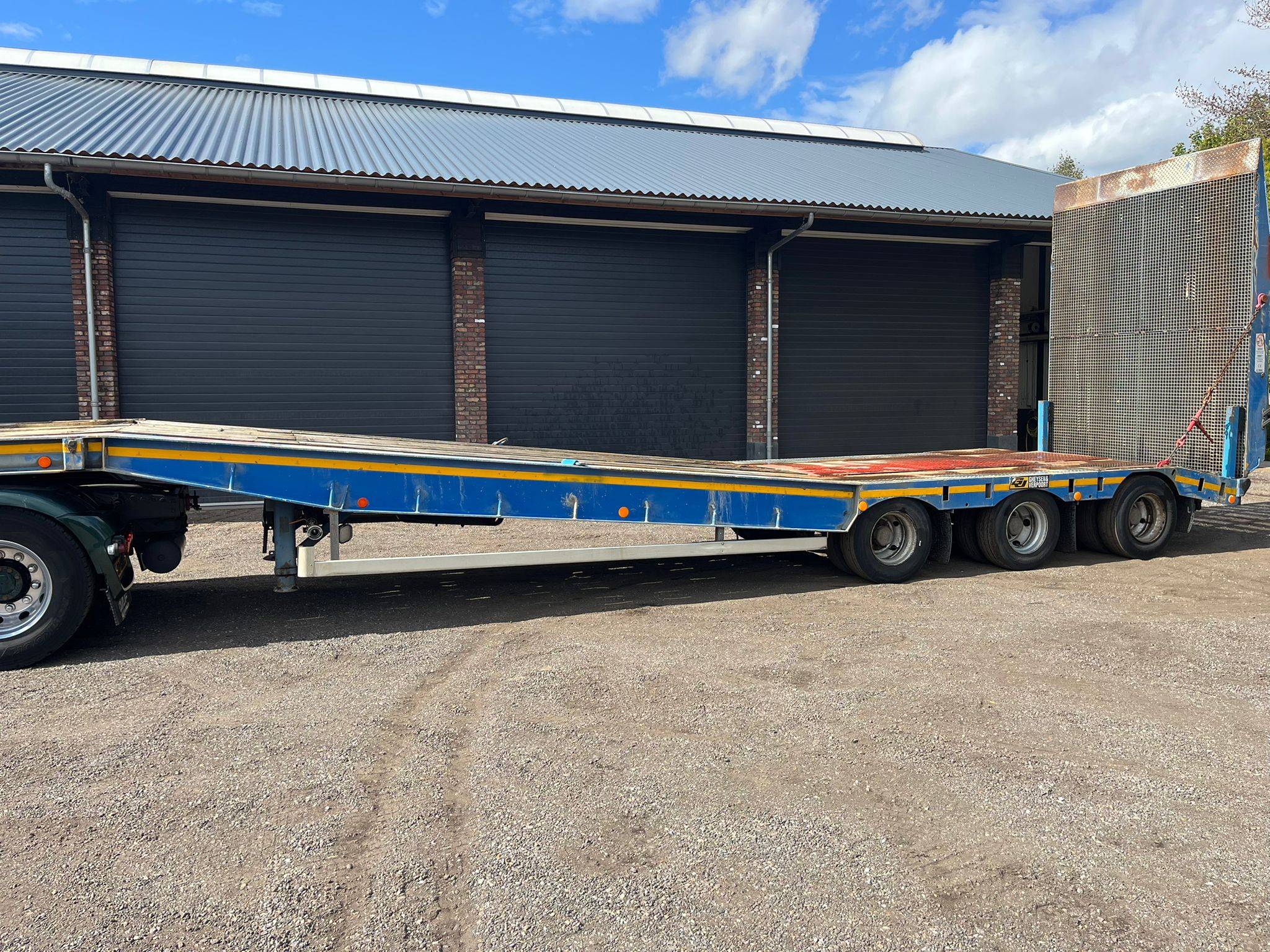 Semi-trailer Gheysen and Verpoort 97/3018-S4431A 2003