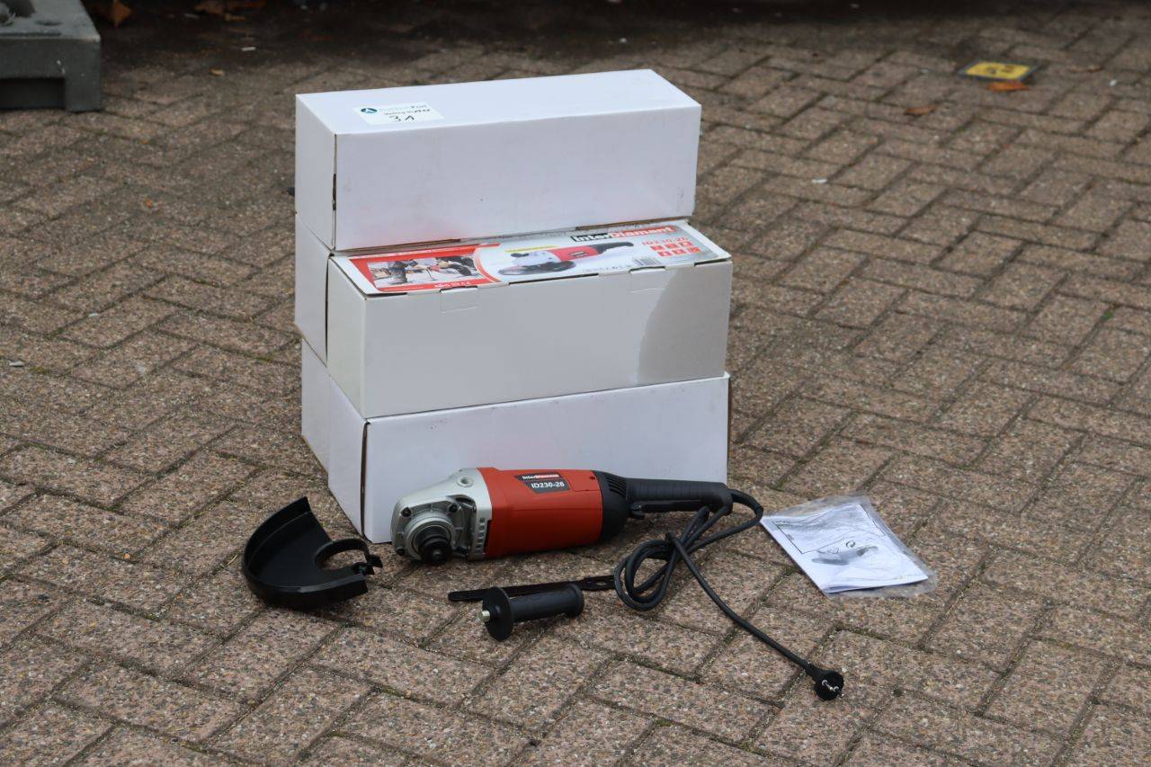 ID230-26 Electric Grinding Machine 230V New 5 Pieces 