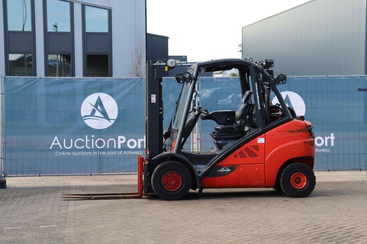 Forklift Linde H35T-02 LPG 2017