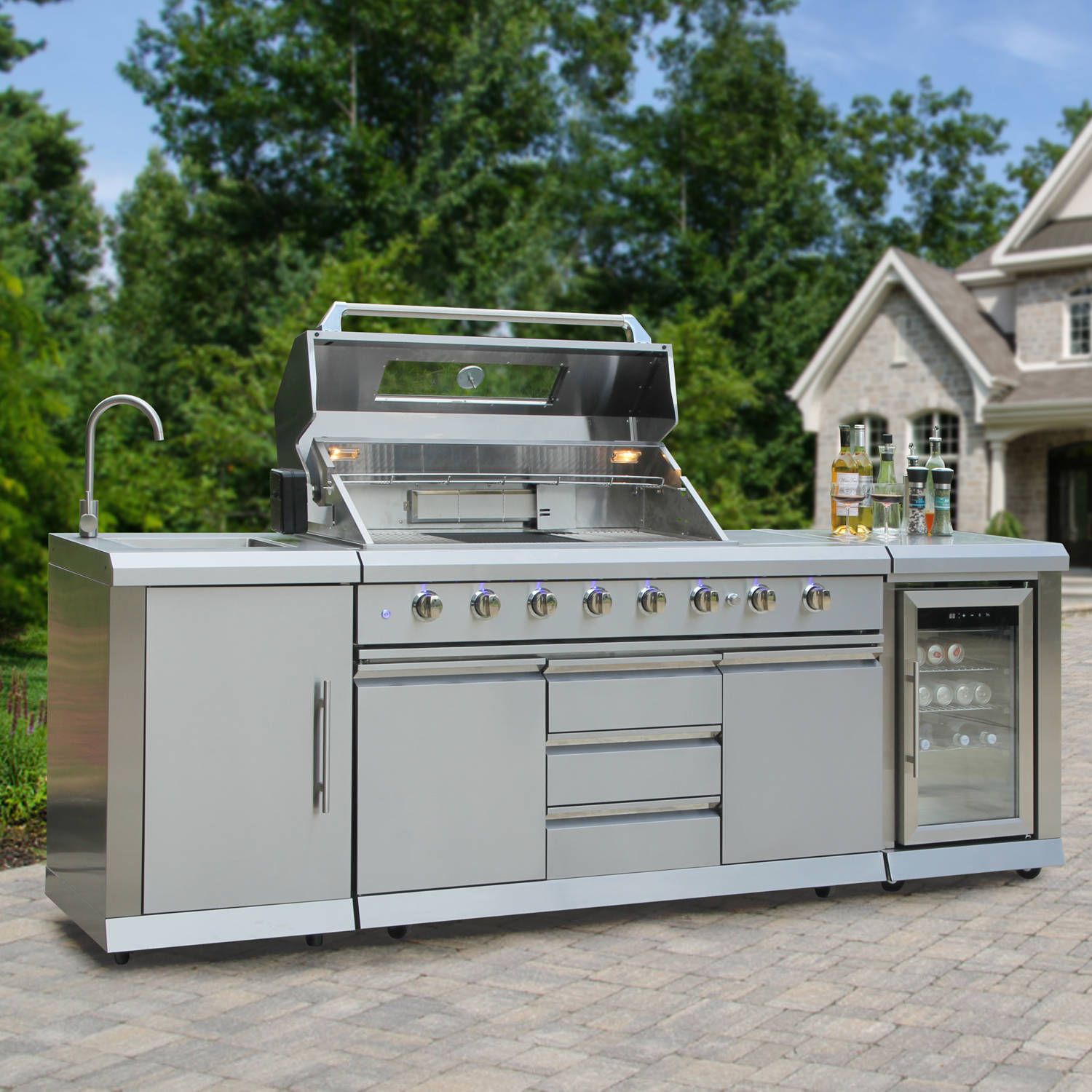 Six Burner Barbecue New