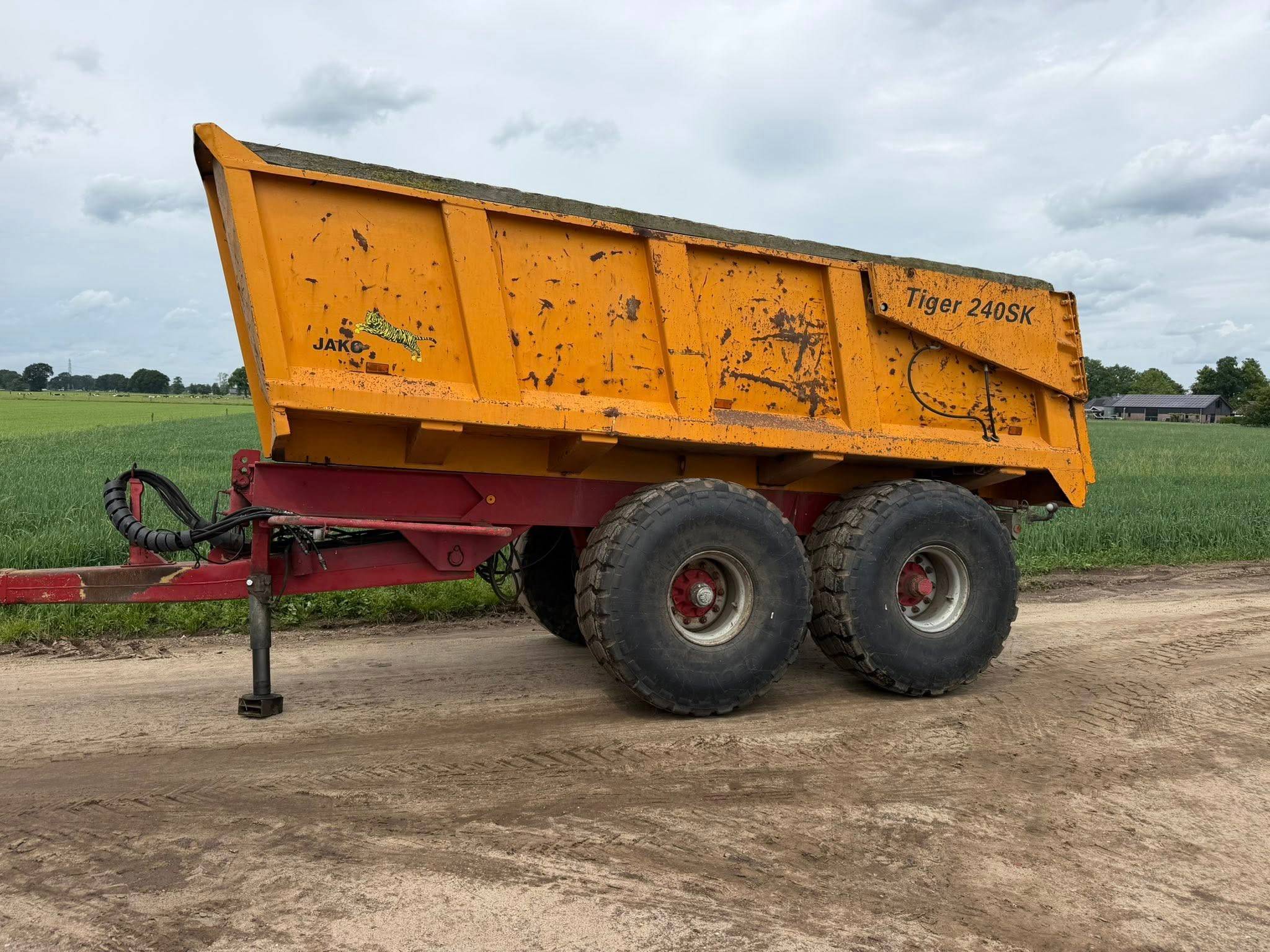 Agricultural tipper Jako Tiger 240SK 2005