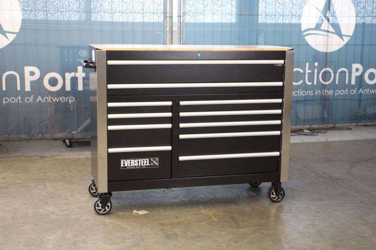 Carrello portautensili Eversteel Carrello portautensili Eversteel pieno di utensili professionali Nuovo