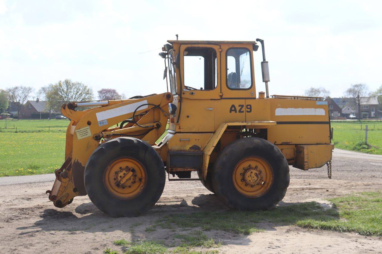 Wheel loader Ahlmann AZ 9 Diesel 59kW 1986