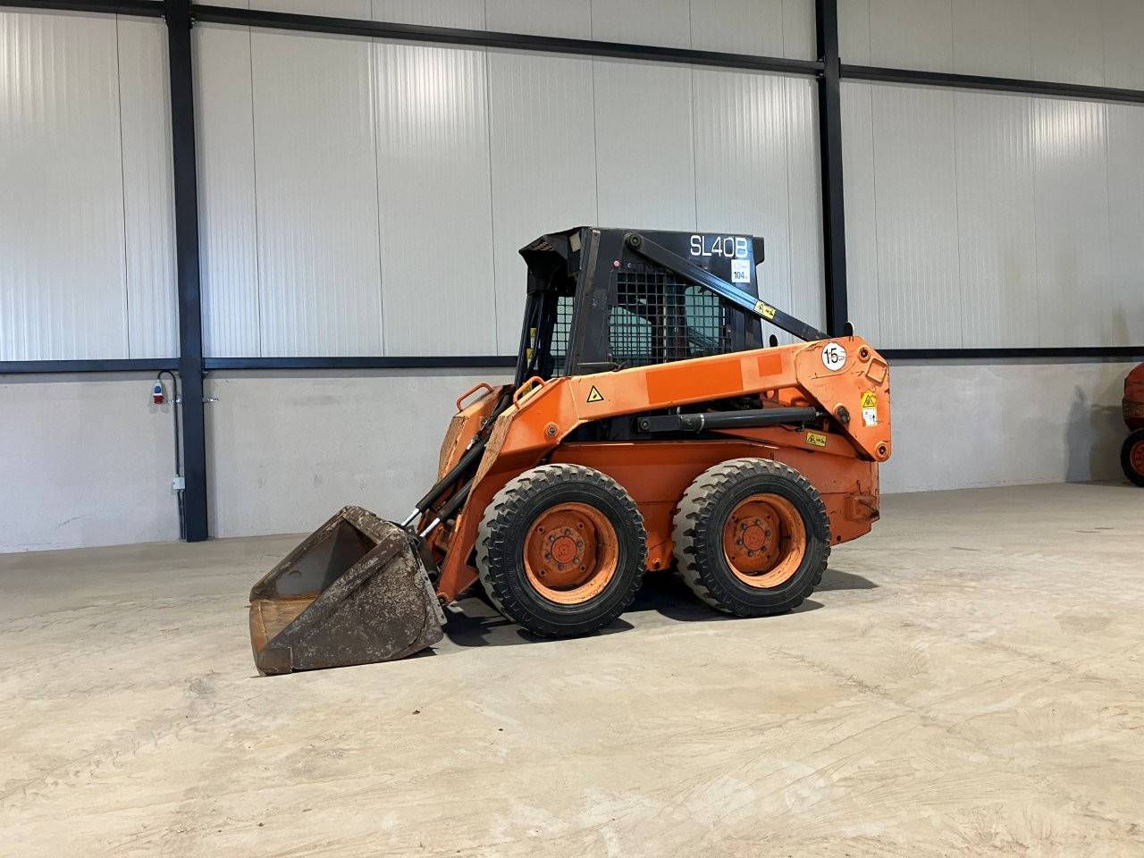 Skid steer loader Fiat Kobelco SL 0BH Diesel 2003