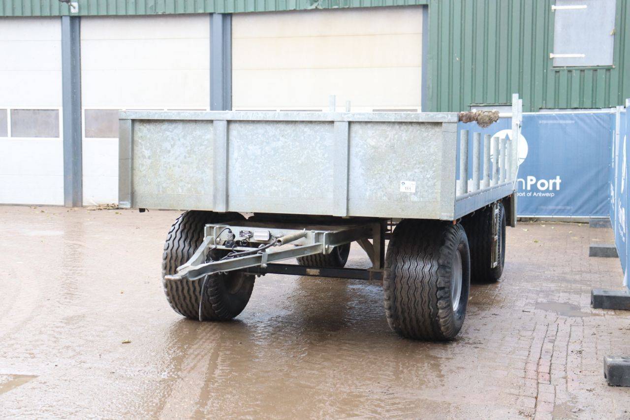 Flatbed trailer Mussche 2017