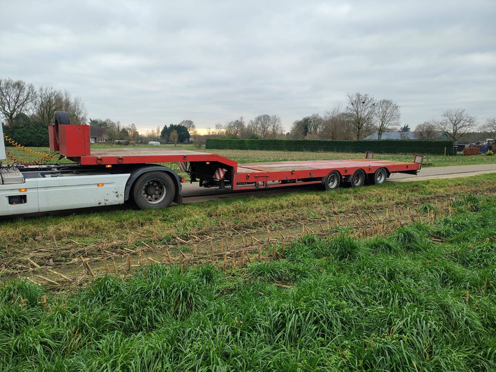 Semirimorchio ribassato Kel-Berg 42000 kg 1997