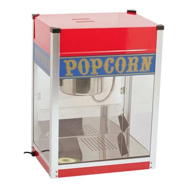 Machine à pop-corn professionnelle Spapens à louer, 1500 W, dimensions 520 x 380 x 670 mm, livrée en boîte