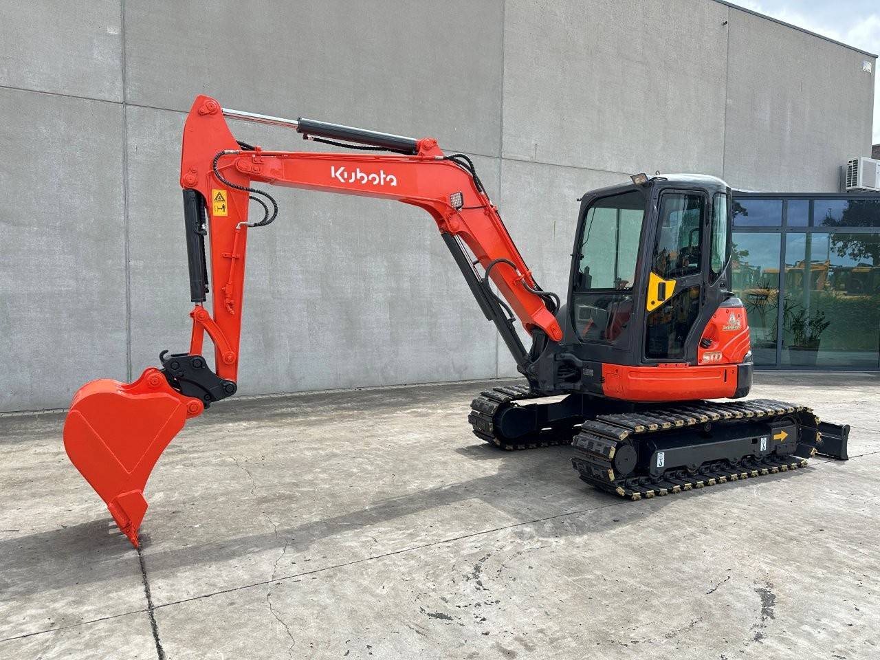 Escavadeira média Kubota KX155-3SZ Diesel 2012