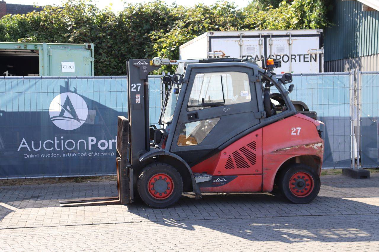 Forklift Linde H50T LPG 4490kg 4.04m 2017