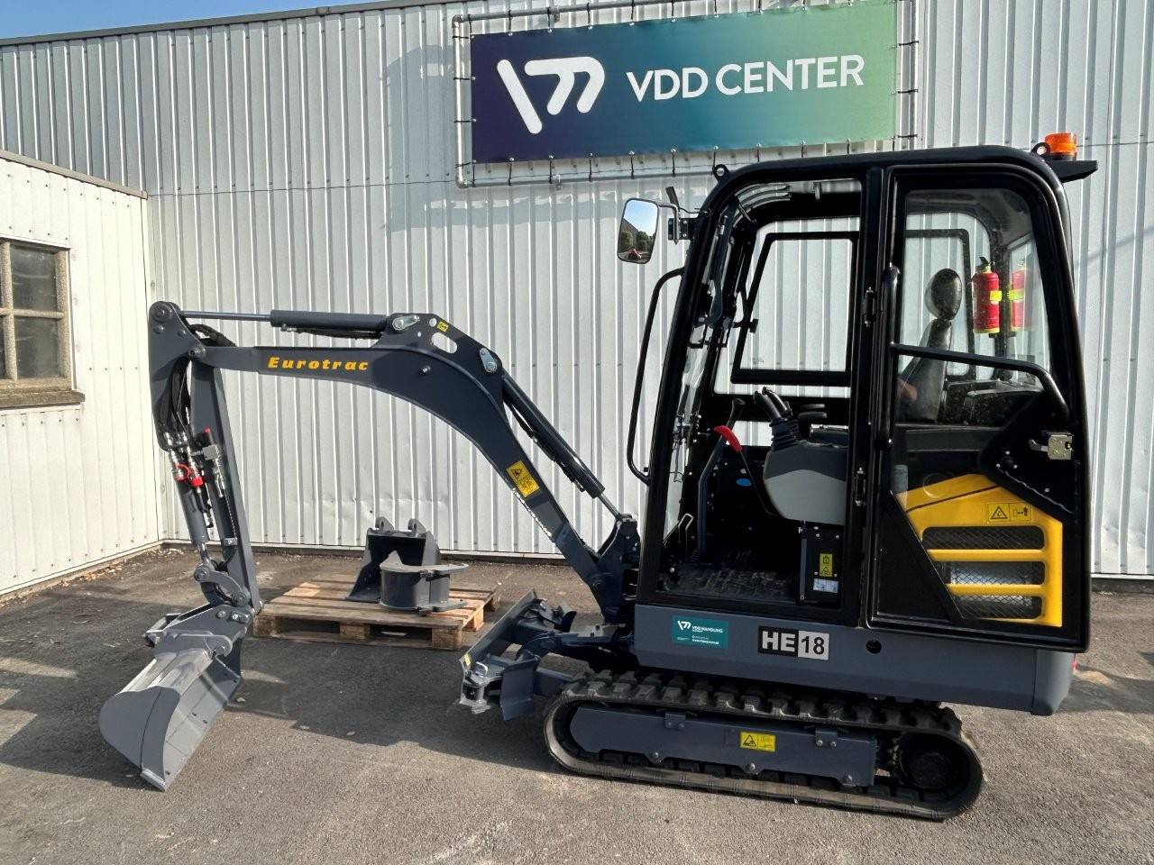 Mini excavator Eurotrac SQ18A/HE18CP Diesel 2020