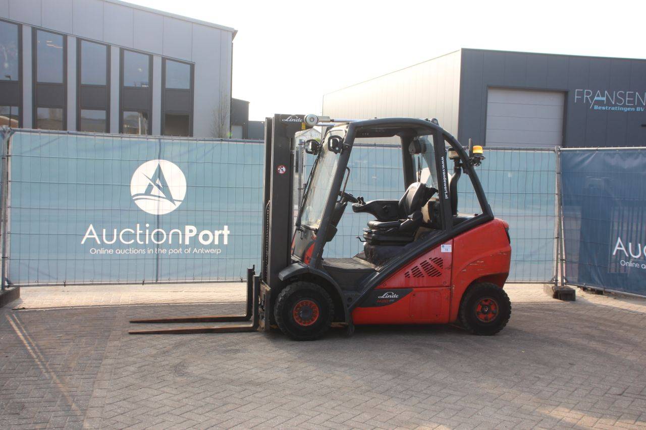 Linde H20D-02/600 Diesel Forklift 2000kg 7m 2015