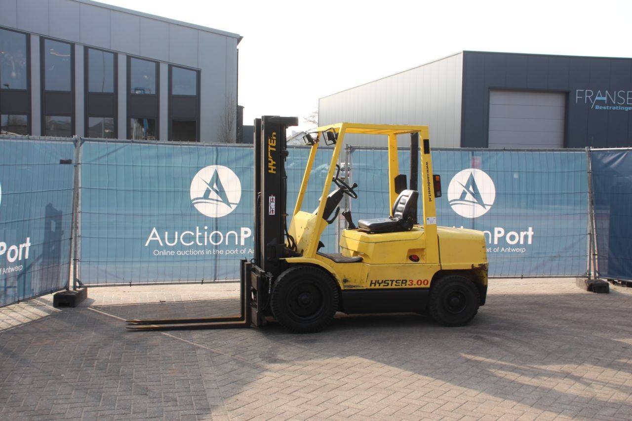 Forklift Hyster H3.00XM Diesel 2870kg 4.77m 2000