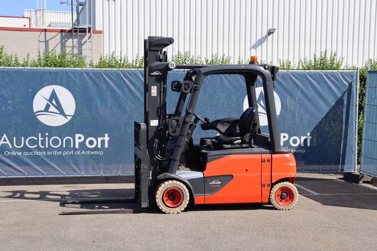Forklift Linde E20PL-02 Electric 2000kg 2020