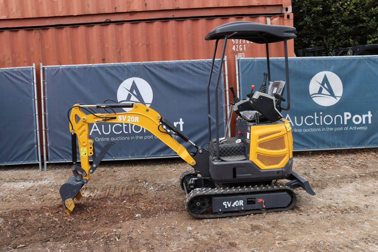 Minibagger Starvox SV20R Benzin 11kW 2025